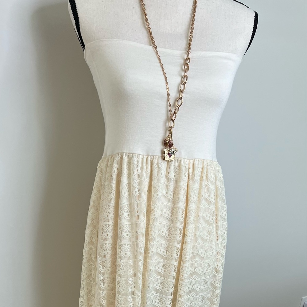 Stapless 2 way Dress/ Long Skirt